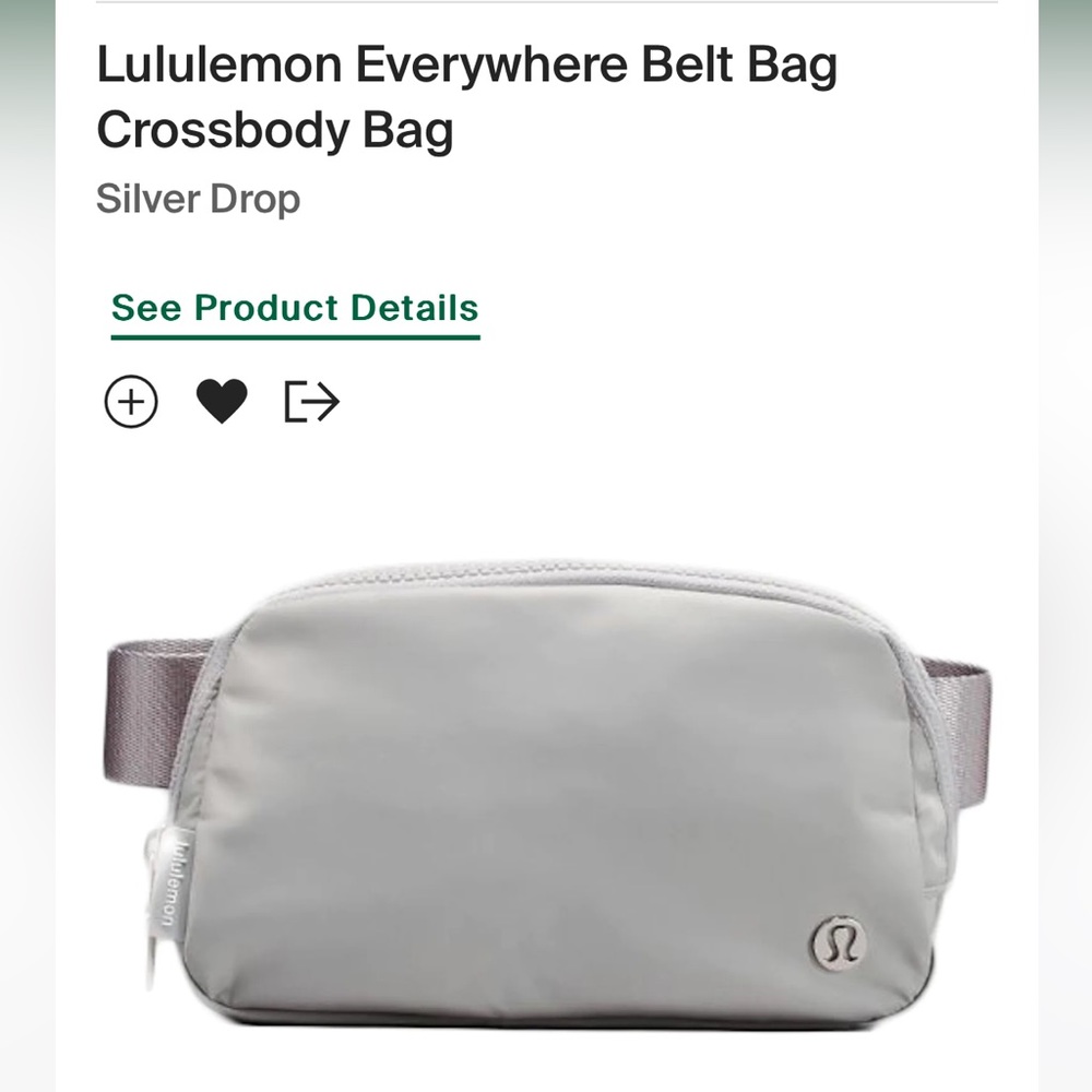 Lulu lemon crossbody